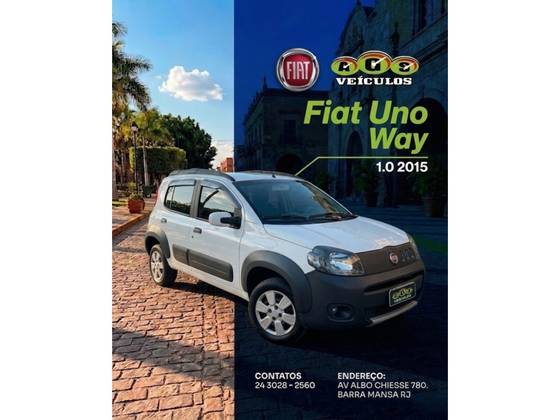 FIAT UNO 1.0 EVO WAY 8V FLEX 4P MANUAL